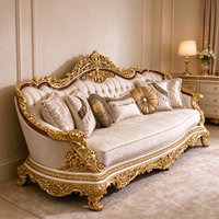 Ensemble de canapés en tissu velours, fauteuils, meubles, buffet, pour salon et maison