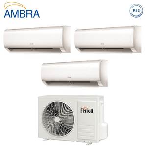 Climatizador Condizionatore Ferroli Trial Split Inverter Serie AMBRA M 7 + 9 + 12 con 21-3 Wi-Fi Integrado 7000 + 9000 + 12000- - Product Image 2