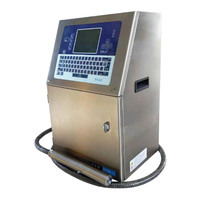 Impresora de inyección de tinta CIJ Industrial para huevos, máquina de impresión Digital con correa transportadora, con bolsa de cartón, código de fecha, lote