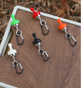 Crochets magnétiques puissants pour l'extérieur Crochets magnétiques puissants Lumières de camping Crochets de fixation de tente Boucle d'alpinisme - Product Image 3
