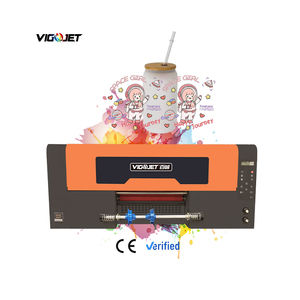 30cm UV DTF 프린터 컵 랩 롤 핫 세일 롤 전송 크리스탈 라벨 스티커 프린터 골드 기능 - Product Image 1