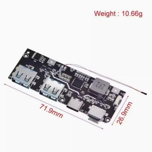 Banco de Energía de 22.5W con 5 Puertos, Carga Rápida Bidireccional, Módulo de Alimentación Móvil, Placa de Circuito, Kit de Placa Base DIY, QC4+PD3.0 - Product Image 4