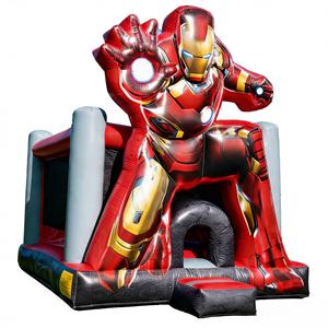 Château gonflable pour enfants - Matériel PVC écologique - Supporte plus de 500 kg - Couleurs personnalisées - <span class=keywords><strong>Logo</strong></span> - Garantie 3 ans - Product Image 2
