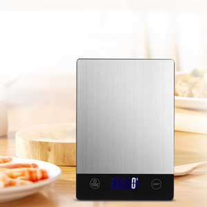 Haute précision en acier inoxydable cuisine fruits balance rétro-éclairage LCD affichage 1g Division pour mesurer le poids maison cuisine nourriture - Product Image 5