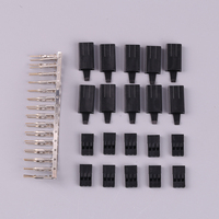 AMASS 10 jeux de connecteurs servo plaqués or anti-lâche mâle femelle connecteur avion UAV/Drone Junior (JR) pour accessoires de drones