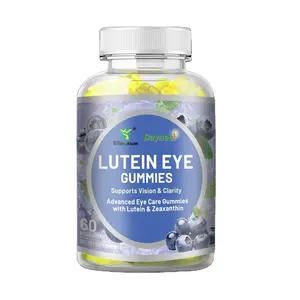 LUTEIN EYE GUMMIES apoya la visión y la claridad avanzada con suplemento de colágeno de zeaxantina cápsula suplemento dietético comida saludable