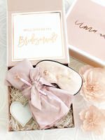 Logo personalizzato pieghevole bianco rosa lusso chiusura magnetica confezione regalo chiusura con patta per damigella d'onore festa della mamma