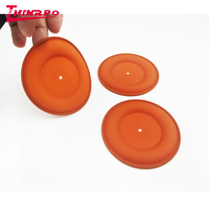 Válvula de diafragma de espessura fina, diafragma de membrana, diafragma de silicone ptfe de borracha, para bomba de ar, 0.3-0.5mm - Product Image 5