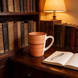 Tazas <span class=keywords><strong>de</strong></span> Cerámica Multiusos HARVIT con Diseño <span class=keywords><strong>de</strong></span> Zebra Pintado a Mano, Base Plana y Asa, Origen Henan - Product Image 2