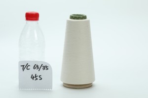 100% polyester trắng chỉ khâu bông nhiều màu với kỹ thuật kéo sợi mạnh mẽ - Product Image 3