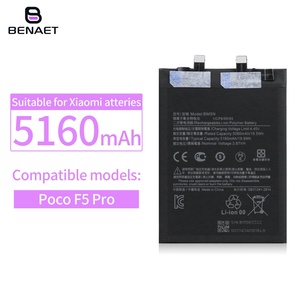 แบตเตอรี่5160mAh BM5N ชาร์จได้สำหรับ Xiaomi poco <span class=keywords><strong>F5</strong></span> <span class=keywords><strong>Pro</strong></span> สำหรับ Redmi Poco F5PRO แบตเตอรี่โทรศัพท์ - Product Image 5