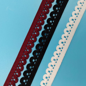 May Đồ Lót May Ren Picot Đàn Hồi Webbing Ban Nhạc Sò Nụ Cạnh Đàn Hồi Vành Đai Vải Cho Đồ Lót DIY Thủ Công - Product Image 5