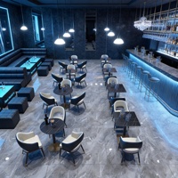 Ensembles de mobilier de restaurant moderne en gros : banquettes de café, de restauration rapide, canapés, tables et chaises de salle à manger, et banquettes de restaurant