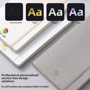 Carnet de notes professionnel Junvoy <span class=keywords><strong>A41</strong></span> A5 en cuir PU, couverture rigide épaissie, simple, personnalisable avec logo, pour bureau, collection automne - Product Image 4