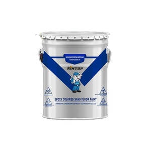 Marble Effect Epoxy <b>Floor</b> Coating Self-Leveling Interior Paint Colored Sand Liquid Concrete <b>Floor</b> Sprayer Brush-friendly Brush - Product Image 1