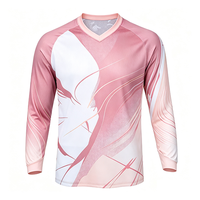Maillot de moto personnalisé pour équipe professionnelle - Imprimé, 100 % polyester, respirant, séchage rapide, design de course unisexe pour adulte