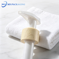 Pompe à lotion de vente directe d'usine 24/410 et 28/410 tailles distributeur de lotion à verrouillage gauche et droit bouteille en PET