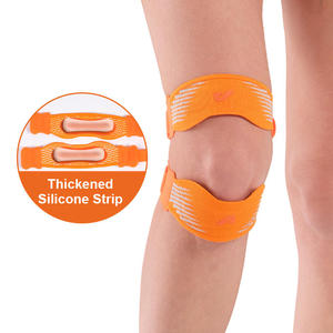 Rodillera Deportiva con Soporte Abierto para la Rótula, Ajustable, Antideslizante, Transpirable para Correr, Bádminton, Gimnasio, Personalizada OEM CE - Product Image 1