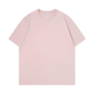 कस्टम लोगो ग्रीष्मकालीन 100% कपास से अधिक आकार वाले जोड़े को गर्म महिला टी-शर्ट थोक - Product Image 6