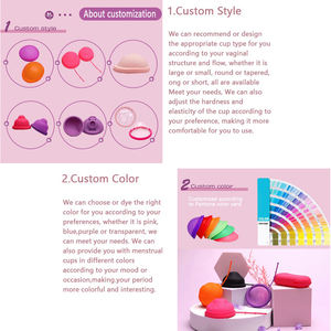Многоразовый новейший Менструальный диско-Женский Менструальный диск со струной Менструальный дисковый Менструальный диск - Product Image 5