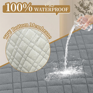 Funda de Repuesto <span class=keywords><strong>para</strong></span> Sofá en Forma de L, Estilo Clásico, Color Gris Medio, Lavable, <span class=keywords><strong>para</strong></span> Uso Doméstico, Entrega a Tiempo - Product Image 2