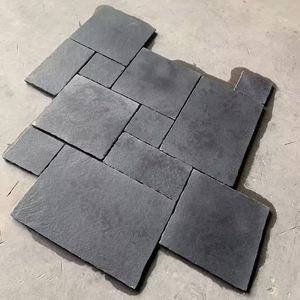 Vente en gros de brique murale en pierre calcaire bleue grise dégringolée Antique 300X300 600X300 - Product Image 6