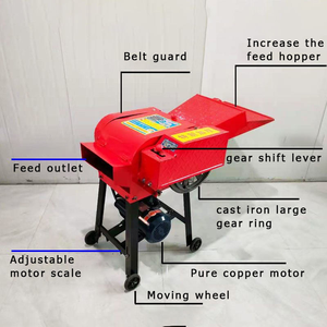 <strong>Agriculture</strong> <strong>Feed</strong> Processing <strong>Animal</strong> <strong>Feed</strong> Grass Chaff Cutter Machine Straw <strong>Chopper</strong> for Cattle/Sheep/Horse <strong>Feed</strong> Making - Product Image 3