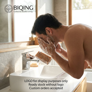 <span class=keywords><strong>Savon</strong></span> <span class=keywords><strong>Noir</strong></span> Artisanal Fait Main, Procédé à Froid, Contrôle du Sébum aux Huiles Végétales, Soin Naturel pour la Peau, <span class=keywords><strong>Savon</strong></span> Solide aux Huiles Végétales pour Tous Types de Peau, Format Barre - Product Image 5