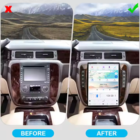 NaviHua Android 13.8 ''Autoradio sans fil Carplay GPS Navi Lecteur multimédia pour GMC-Yukon Chevy Suburban Tahoe 2007-2013