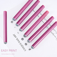 10 pièces multifonctionnel Silicone Nail Art timbre stylo ensemble outils transfrontaliers pour ongles impression manucure Salon bricolage motif Graffiti
