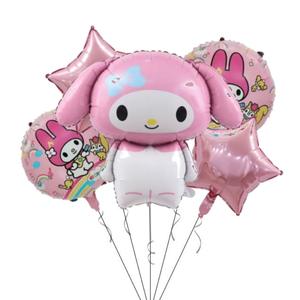 Juego de Globos de dibujos animados para decoración de fiesta de feliz cumpleaños, <span class=keywords><strong>Mario</strong></span> <span class=keywords><strong>Bros</strong></span>, superhéroe, Spiderman, Stitch, pastel - Product Image 4