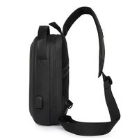 Produits Tendance 2026 – Sac de Poitrine Urbain Anti-Vol Personnalisable avec Logo, Porte-Cartes Durable et Port USB Intégré