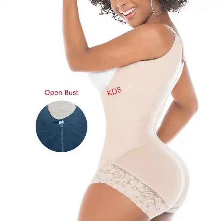 Women's Shapewear Dress Jumpsuit Tummy Tuck Lift Corset Open Crotch Suspender Tight Long Skirt Chest Pad Bodysuit Dress
