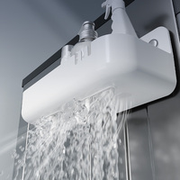 Crochet magnétique en plastique pour machine à laver, salle de bain, rangement mural, suspension sans perforation.