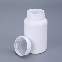 200ml HDPE Opaque Plastique Pharmaceutique Bouteille Vide Anti-Corrosion Bouchon à Vis pour Médecine et Pilules