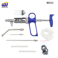 Vaccinateur automatique 10 ml auto-remplissable, seringue en laiton chromé et plastique WANJIA WJ112