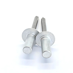 Rivets aveugles à tête dôme entièrement en aluminium de type scellé de haute qualité 4,8*12 mm, mandrin en acier inoxydable inclus, personnalisables - Product Image 2