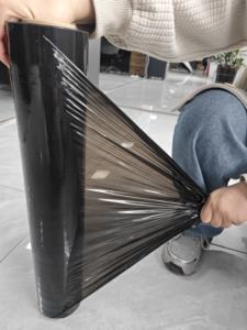 ฟิล์มพลาสติกแบบม้วนกันน้ำกันความชื้นยาว50ม. ฟิล์มพลาสติกห่อแบบม้วนสำหรับงานอุตสาหกรรมความกว้าง500มม. โรงงานจีน - Product Image 3