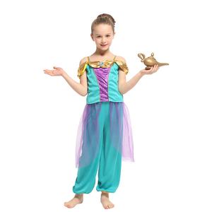 Robe de danse <span class=keywords><strong>princesse</strong></span> <span class=keywords><strong>Jasmine</strong></span> pour filles <span class=keywords><strong>Aladdin</strong></span> Performance Costume Vêtements pour enfants Costume d'Halloween - Product Image 4