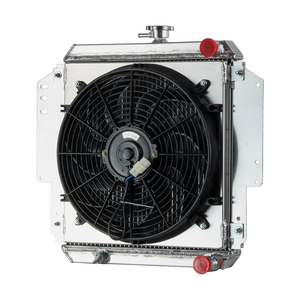 Radiatore a 2 File GTGMOTO per Suzuki Sierra Samurai SJ410 SJ413 1.3L con Ventola e Copertura 1981-1996 - Product Image 1