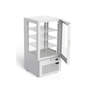 Thương mại bốn mặt kính Tủ đông truy cập hiển thị Máy làm lạnh với máy nén cho salad nhà hàng Deli sử dụng - Product Image 1