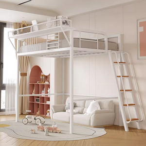 <span class=keywords><strong>Lit</strong></span> mezzanine pour enfants de haute qualité sur mesure avec <span class=keywords><strong>escalier</strong></span> et armoire de rangement, <span class=keywords><strong>lit</strong></span> <span class=keywords><strong>surélevé</strong></span> pour les petits espaces et les chambres duplex - Product Image 1