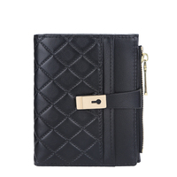 Dompet Koin Wanita Baru Versi Jepang dan Korea Dompet Desainer Fashion Multi-Kartu Sederhana Merek Terkenal Wanita