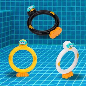 Jouets de plongée pour enfants d'été, aides à la respiration sous l'eau pour la piscine, équipement éducatif en plastique noir unisexe - Product Image 1