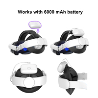 Sangle de tête confortable pour Oculus Quest 3, accessoire Elite pour réduire le poids, bandeaux interchangeables pour Quest 3