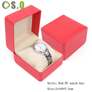 Boîte cadeau de luxe personnalisée en cuir pour montre, boîte à montre en cuir de haute qualité, emballage OEM ODM pour montres - Product Image 6