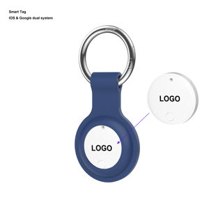 พวงกุญแจซิลิโคน ติดตามตำแหน่งแบบมินิ รูปทรงกลม ใช้งานผ่านแอปฟรี Find My Google Hub ติดตั้งกับกระเป๋าสตางค์ กระเป๋าเดินทาง <span class=keywords><strong>รถ</strong></span>ยนต์ - Product Image 1
