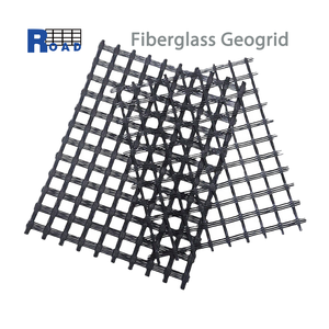 Geogrids ไฟเบอร์กลาสกริดกรวดกริด - Product Image 4