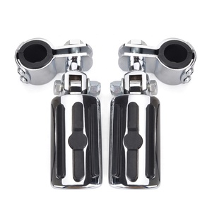 Support de repose-pieds universel de 32mm pour Yamaha, Kawasaki, Suzuki, Harley, Honda, Touring, <span class=keywords><strong>Sportster</strong></span> - Product Image 1