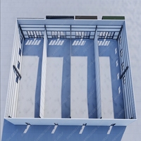 Bâtiment préfabriqué en acier pour atelier/entrepôt/atelier de fabrication aux États-Unis – Bâtiments industriels modernisés en acier préfabriqué